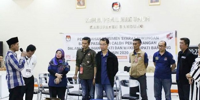 Tak Loloskan Calon Perseorangan, Begini Alasan KPU Kabupaten Bandung