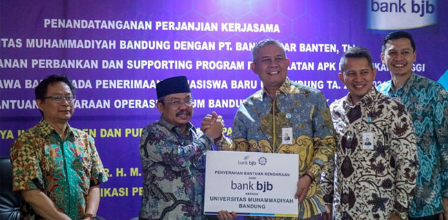 Bank BJB Teken MoU dengan Universitas Muhammadiyah Bandung