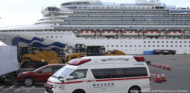 Fakta Kondisi Kapal Pesiar Diamond Princess Terungkap, Profesor Jepang: Mengerikan, Tidak Layak Untuk Karantina