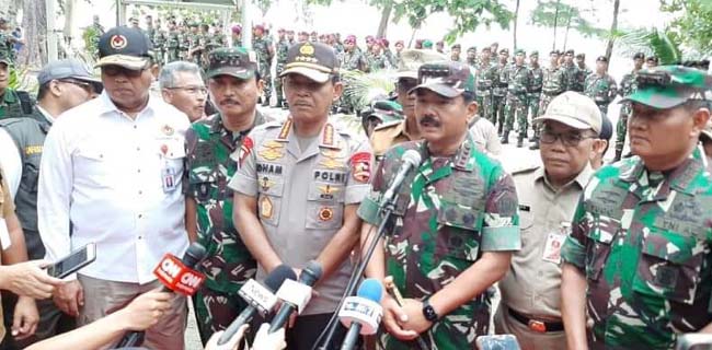 Panglima TNI Dan Kapolri Kunjungi Pulau Sebaru