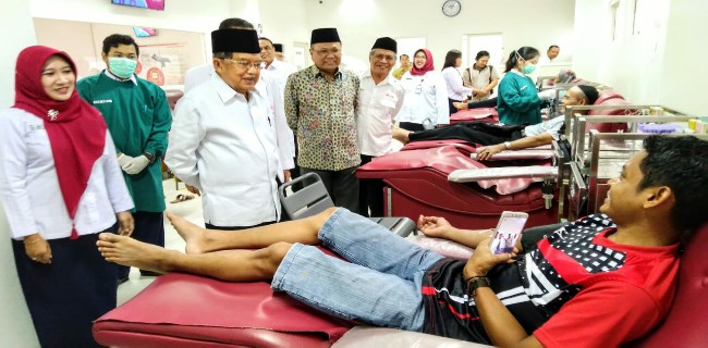 Jusuf Kalla: Unit Donor Darah PMI Semarang Salah Satu Yang Terbaik Di Indonesia