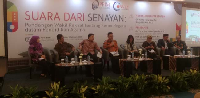 Survei PPIM UIN Jakarta, 46 Persen Anggota DPR Anggap Ada Masalah Pada Pendidikan Agama
