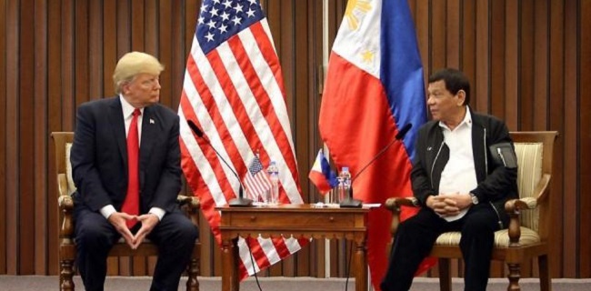 Tidak Keberatan Pakta Militer Disetop Duterte, Trump: Justru Menguntungkan