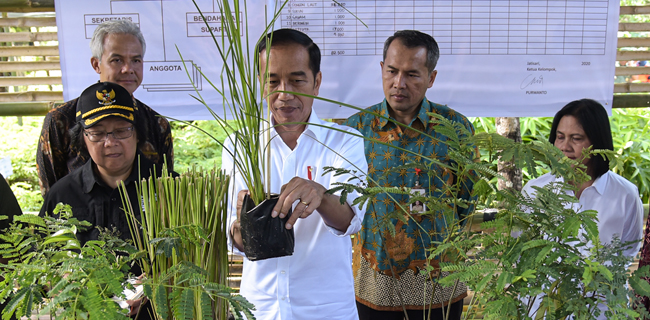 Presiden Jokowi: Kita Harus Bersahabat Dengan Alam