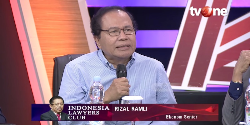 Rizal Ramli Usulkan Parpol Dibiayai Pemerintah, Begini Syarat-syaratnya