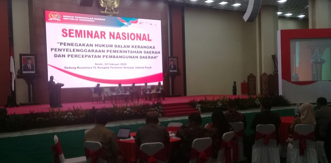 Gelar Seminar Nasional, DPD RI Dorong Percepatan Pembangunan Daerah