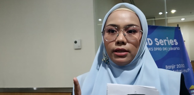 Zita Anjani: Banjir Jakarta Bukan Hanya Salah Anies<i>!</i>