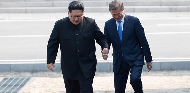 Kim Jong-un Beri Surat Moon Jae-in Untuk Motivasi Rakyat Korea Selatan Hadapi Wabah Corona
