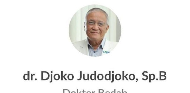Dr. Djoko Judodjoko Meninggal Akibat Corona, Kerabat: Maaf Belum Berhasil Mendorong Pemerintah Jokowi Serius Mengatasi Covid-19
