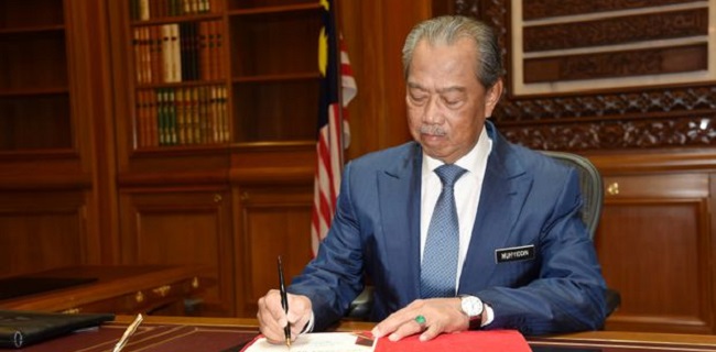 Petang Ini, PM Muhyiddin Yassin Akan Umumkan Jajaran Kabinet Baru Malaysia