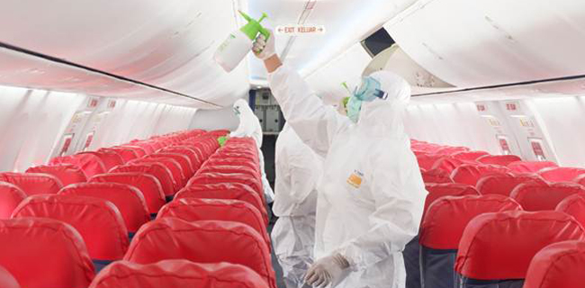 Tingkatkan Keselamatan Penumpang, Lion Air Sterilisasi Seluruh Pesawat Operasional