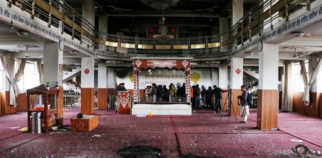 25 Orang Tewas Dalam Penyerangan Kuil Sikh-Hindu di Kabul, ISIS Klaim Bertanggungjawab