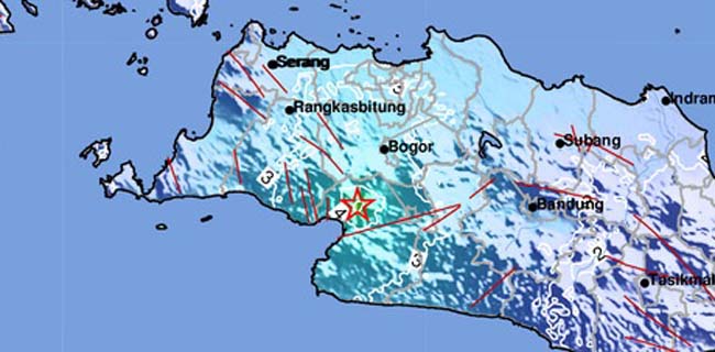 BNPB: Gempa Sukabumi Tidak Berpotensi Tsunami