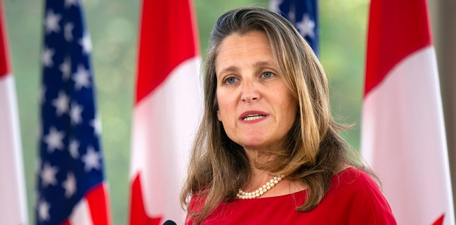 Kecam Usulan Pengerahan Militer AS Di Perbatasan, Wakil PM Kanada: Itu Sama Sekalil Tidak Perlu