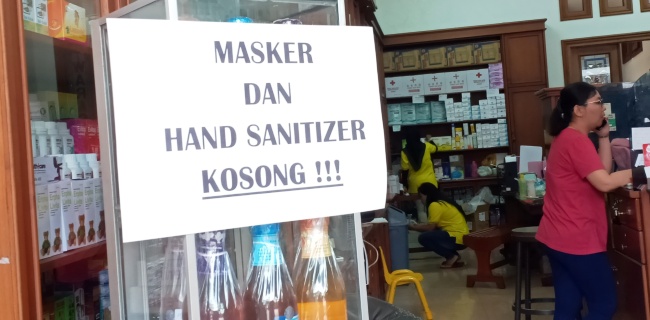 Di Magelang, Stok Masker Menghilang Sejak Bulan Lalu
