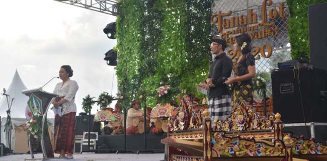 Bupati Tabanan Berharap Wisatawan Kembali Normal Lewat Festival Tanah Lot