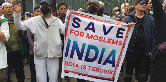 Jika Tuntutan Tak Dipenuhi, Umat Islam Indonesia Akan Tetap Kepung Dubes India