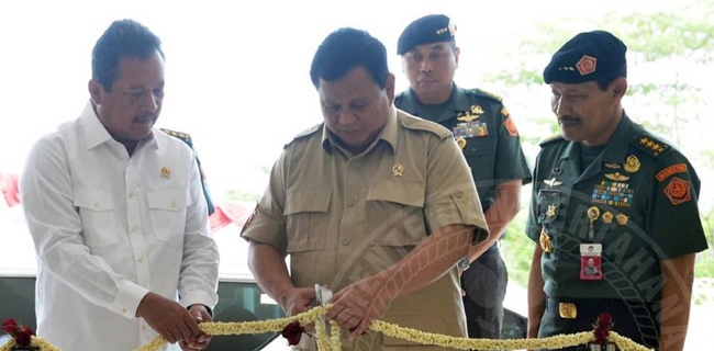 Resmikan Gedung Aula Merah Putih Kampus Unhan, Prabowo:  Akan Ada Program S1 Untuk Empat Fakultas