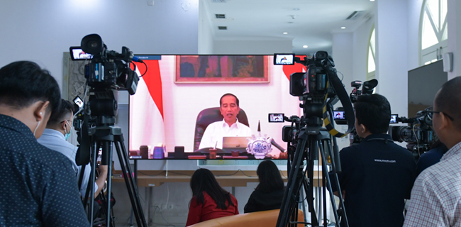 Jokowi: Jangan Sampai Kebijakan Belajar Dan Bekerja Di Rumah Jadi Kesempatan Untuk Liburan