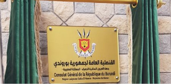 Perkuat Hubungan Diplomatik, Republik Burundi Buka Konsulat Jenderal Di Sahara Maroko