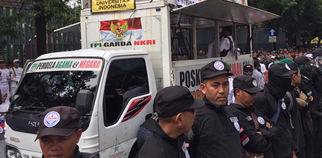 Kantor Kedutaan Besar India Dikepung Umat Muslim Indonesia