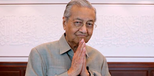 Kontak Dengan Parlemen Positif Corona, Mahathir Mohamad Lakukan Karantina Mandiri