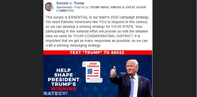 Langgar Aturan, Facebook Hapus Iklan Kampanye Trump Untuk Pilpres AS 2020