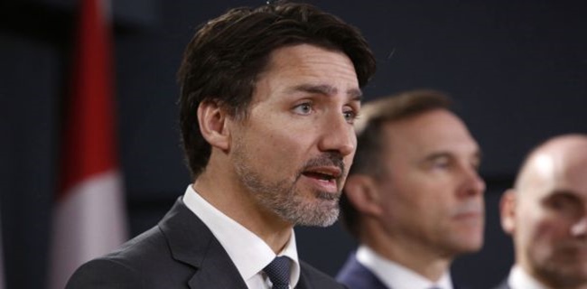 PM Kanada Mengisolasi Diri Sambil Menunggu Hasil Tes Sang Isteri