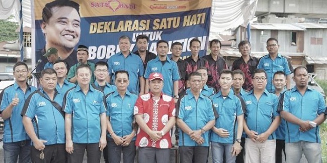 Bobby Nasution Dapat Dukungan Barisan Satu Hati