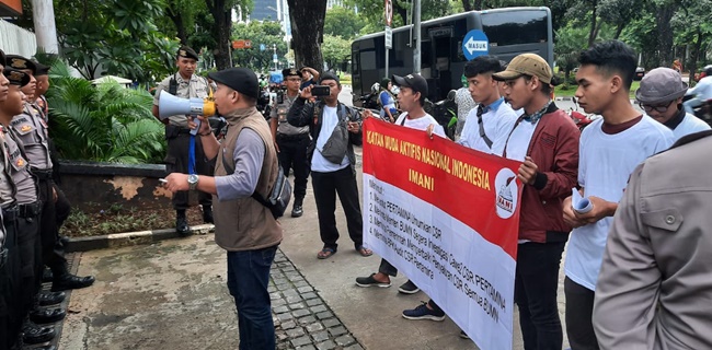 Demo BUMN, Massa Tuntut Pertamina Buka-bukaan Soal Dana CSR