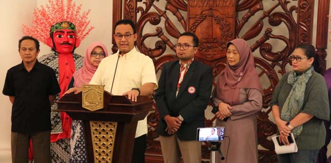 Anies Baswedan: Virus Corona Bukan Aib, Kalau Terdeteksi Tidak Usah Disembunyikan