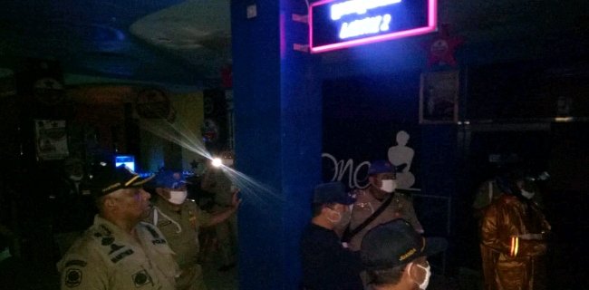 Cegah Covid-19, Satpol PP Kota Semarang Razia Tempat Karaoke Bandel