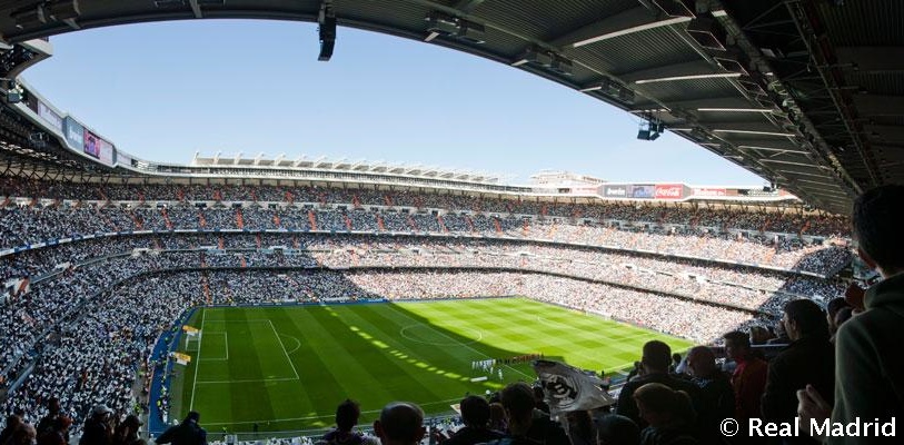 Stadion Santiago Bernabeu Spanyol Menjadi Pusat Penampungan Alat-alat Kesehatan Penanggulangan Wabah Covid-19