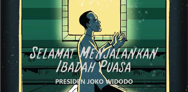 Presiden Jokowi: Sembari Berpuasa, Mari Ikhtiar Putus Rantai Sebaran Virus Global