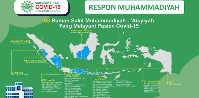 Jihad Kemanusiaan, Muhammadiyah Tambah Jumlah RS Penerima Pasien Covid-19
