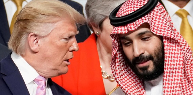 Ultimatum Trump Untuk Arab Saudi: Pangkas Pasokan Minyak Atau AS Cabut Dukungan Militer
