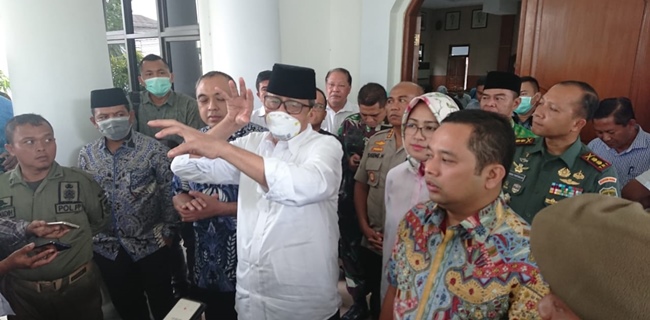 Minta Gabung Dengan PSBB Jakarta, Wahidin: Tiga Wilayah Di Tangerang Adalah Penyangga Jakarta.