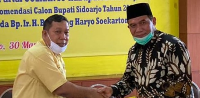 Direkomendasikan Golkar Maju Pilbup Sidoarjo, Bambang Haryo Optimis Dukungan Gerindra Menyusul