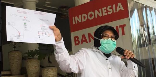 Jelang PSBB Di Surabaya, Walikota Risma Sosialisasi Ke Pasar-pasar