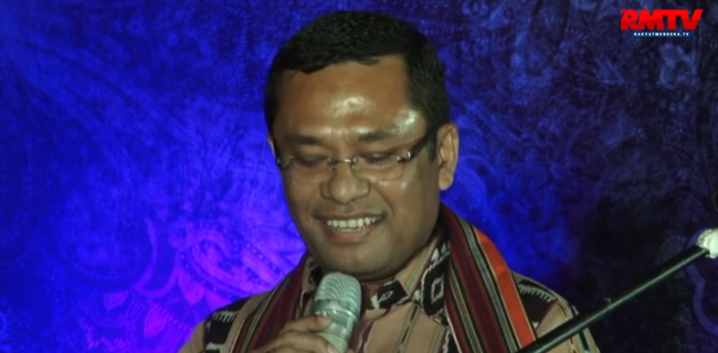 Pernah Manggung Di Acara RMOL, Saleh Husin PD Baca Puisi Pada Livestream 'Tadarus Seni Ramadhan 2020'