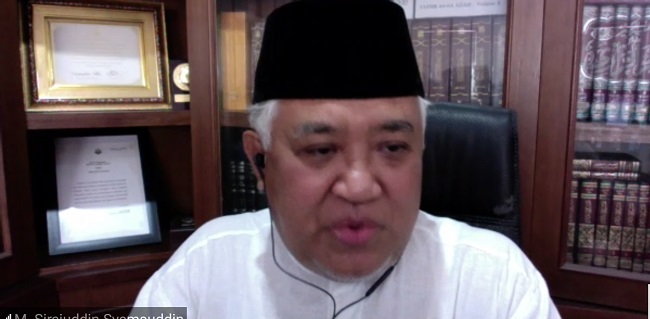 Din Syamsuddin Ajak Umat Muslim Dukung Gerakan Sedekah Rp 50 Ribu Untuk Bantu Rakyat Terdampak Covid-19