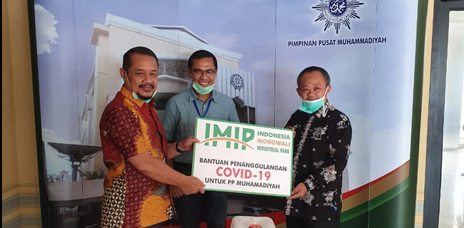 Muhammadiyah Terima Bantuan IMIP