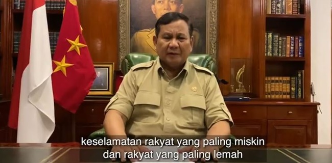 Prabowo: Saya Bersaksi Keputusan Jokowi Selalu Berdasarkan Keselamatan Rakyat Miskin Dan Lemah<i>!</i>