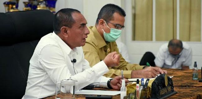 Gubernur Edy Akan Tambah Stok APD Dan Percepat Salurkan PKH