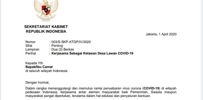 Stafsus Jokowi Harus Buka Suara, Apa Isi Surat 001 Dan 002