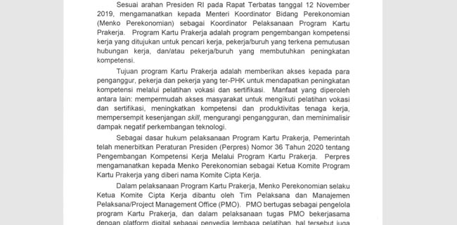 Bukan Hanya Ruangguru, Ini 7 Vendor Yang Ikut Garap Pelatihan Kartu Prakerja