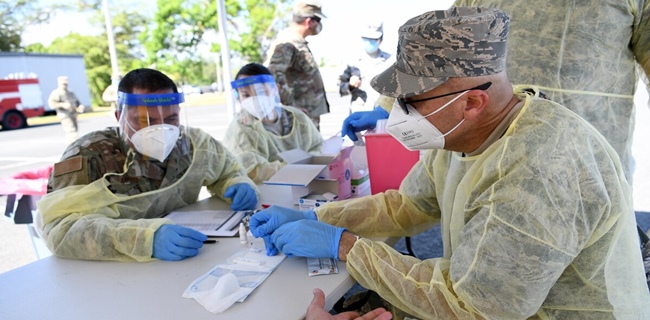 Hadapi Kemungkinan Gelombang Kedua Pandemik Covid-19, Mark Esper: Militer AS Siapkan Tes Antibodi Dan Fokus Pengiriman Tim Medis