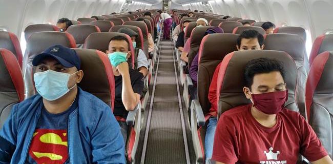Buka Layanan Penerbangan, Batik Air Pastikan Penumpang Dalam Pesawat Kurang Dari 50 Persen
