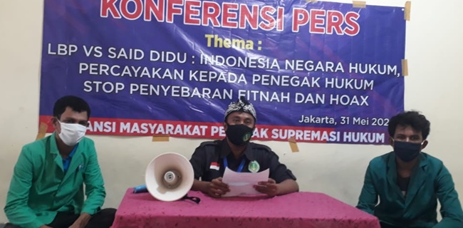 Stop Provokasi Dan Sebar Hoax Kasus Luhut Vs Said Didu