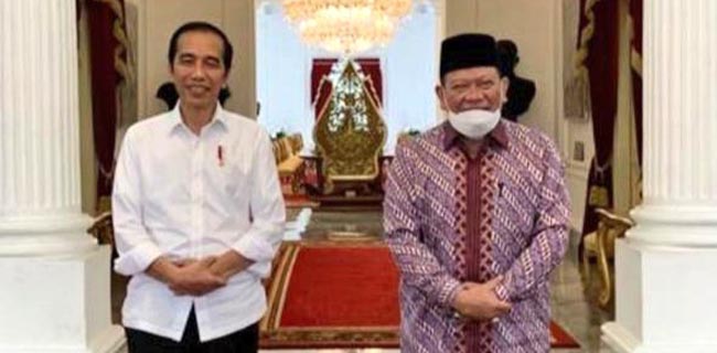 Bertemu Empat Mata Dengan Jokowi, LaNyalla Bahas Ketahanan Pangan Hingga Penguatan DPD RI